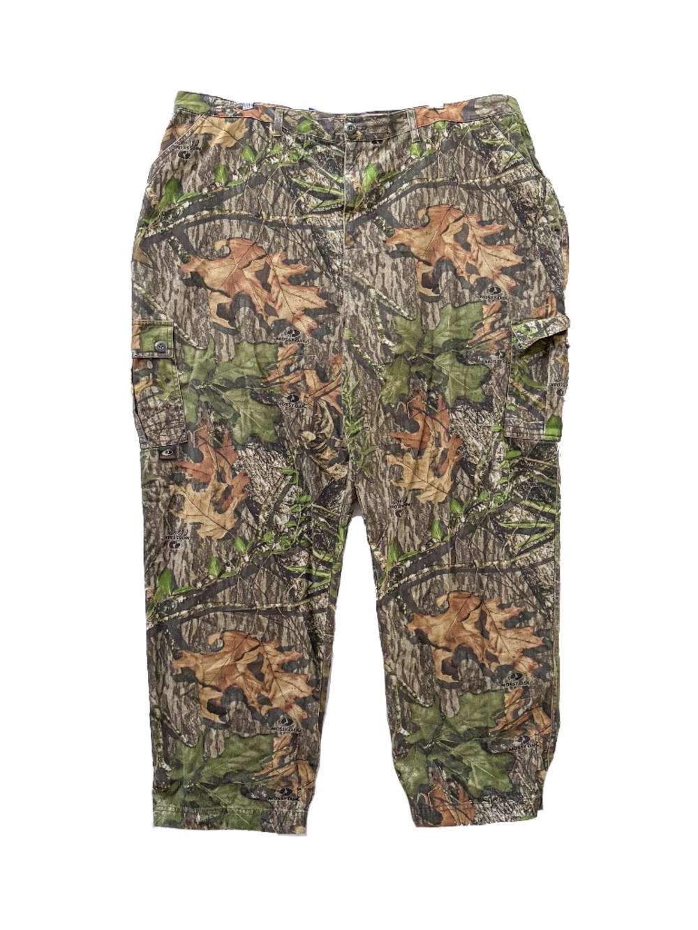 MossyOak 3X Men's Camo Obsession Hunting Pants Green Explorer Midweight Cargo